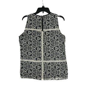 ADRIANNA PAPELL black & grey Top-Sleeveless